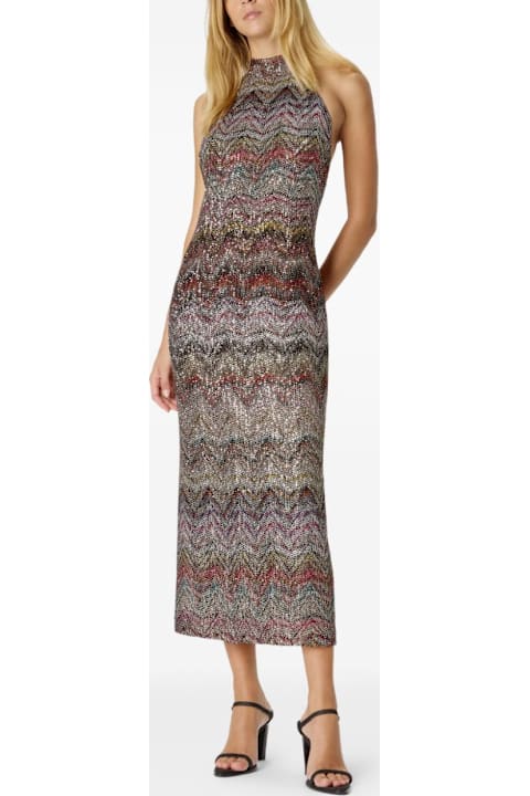 Missoni for Kids Missoni High-neck Long Dress