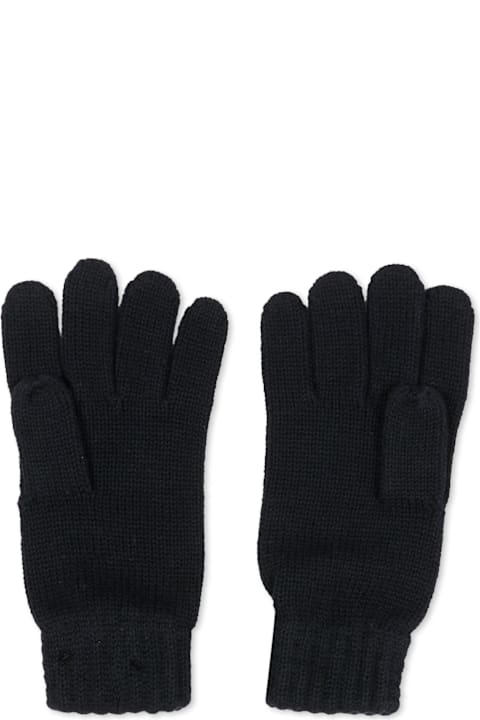 Karl Lagerfeld Kids for Women Karl Lagerfeld Kids Black Gloves For Kids With Karl Lagerfeld