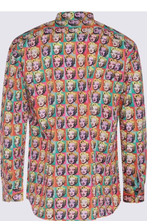 Clothing for Men Comme des Garçons Multicolour Cotton Shirt