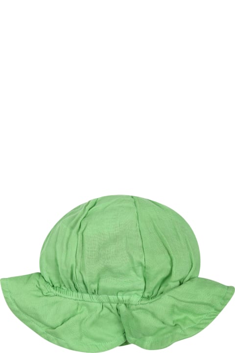 Molo Accessories & Gifts for Baby Boys Molo Green Cloche For Bébé Kids With Smile