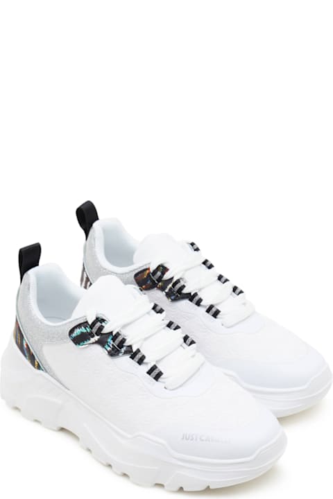 Homeware Just Cavalli Just Cavalli White Low Top Sneakers