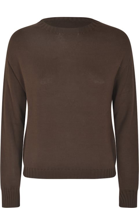 Saverio Palatella Clothing for Women Saverio Palatella Ribbed Neck Sweatshirt