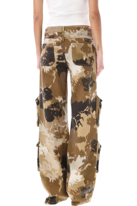 Fashion for Women Blumarine Camouflage Pattern Cargo Pants