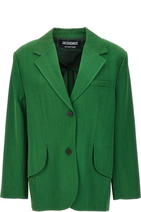 Jacquemus Coats & Jackets for Women Jacquemus Oversized Button-up Blazer