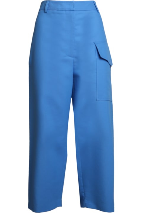 Fashion for Men Stella McCartney Cropped Cotton Trousers
