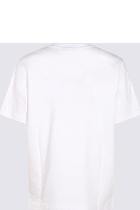 Daily Paper ملابس علوية لـ القسم الرجالي Daily Paper White Cotton T-shirt