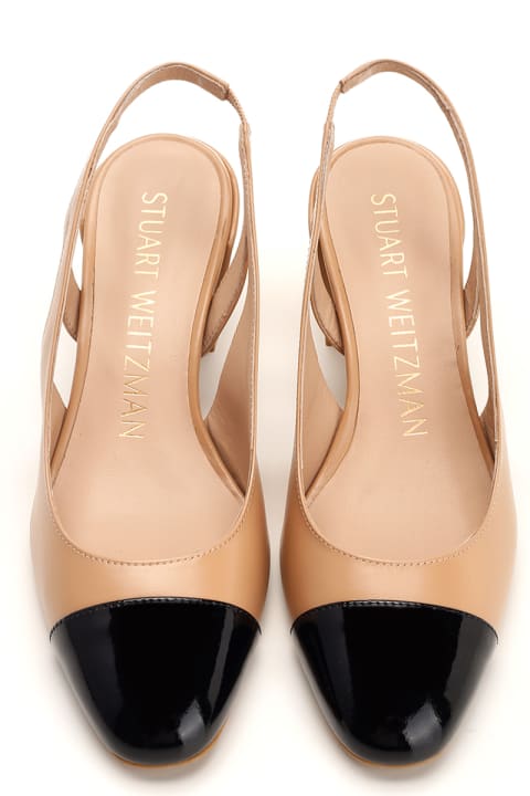 Stuart Weitzman High-Heeled Shoes for Women Stuart Weitzman Sleek 50 Two-tone Slingback