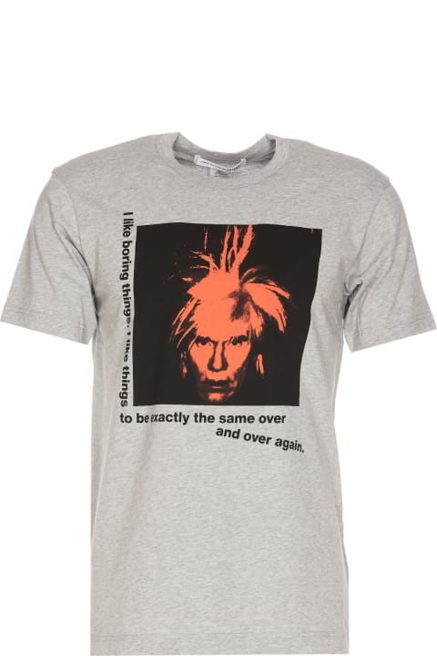 Topwear for Women Comme des Garçons Andy Warhol Print T-shirt