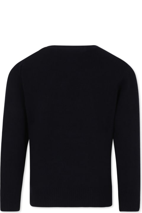 Homeware MC2 Saint Barth Blue Down Jacket For Boy With Snoopy