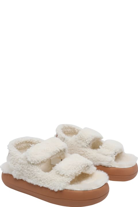 Moon Boot Shearling Sandals