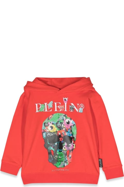 Philipp Plein Junior Sweaters & Sweatshirts for Boys Philipp Plein Junior Skull Hoodie