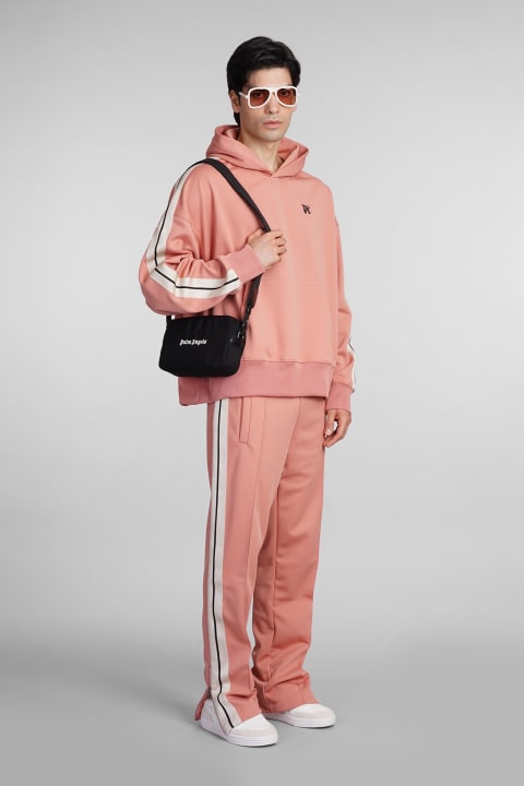 Fleeces & Tracksuits for Men Palm Angels Sweatshirt In Rose-pink Polyester