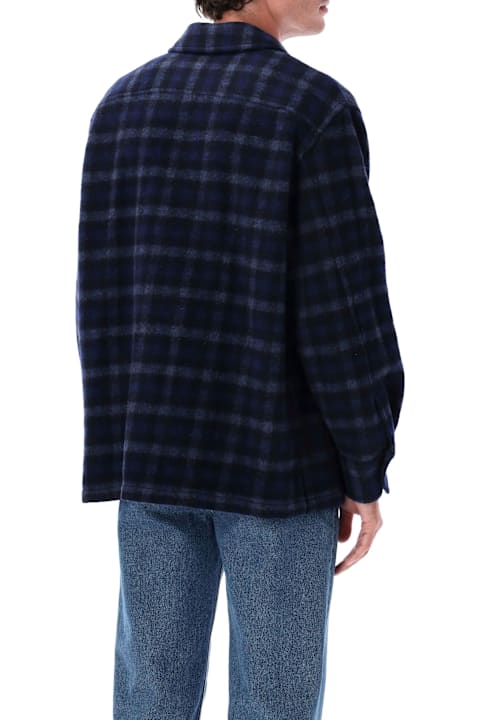 Homeware A.P.C. A.p.c. Stanley Checked Wool Overshirt