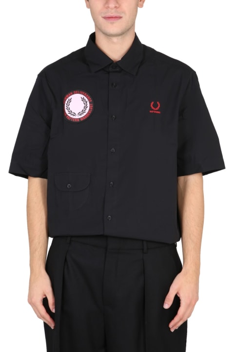 Fred Perry by Raf Simons Clothing for Men Fred Perry by Raf Simons Shirt With Patch