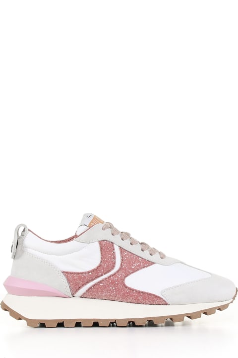 Qwark Woman Sneaker With Contrasting Details