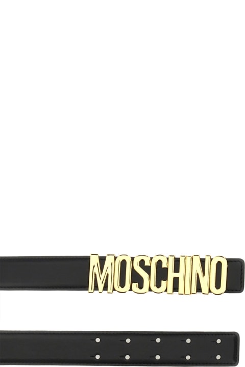 ウィメンズ ベルト Moschino Belt With Logo