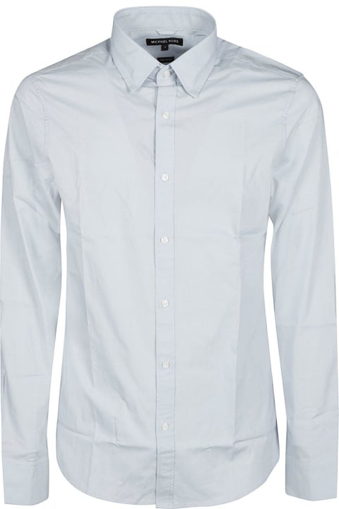 Michael Kors Shirts for Men Michael Kors Slim Stretch Buttoned Long Sleeve Shirt