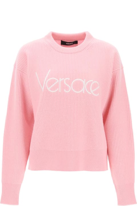 Sweaters for Women Versace 1978 Re-edition Logo Jersey