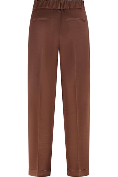 Peserico for Women Peserico Cotton Blend Trousers