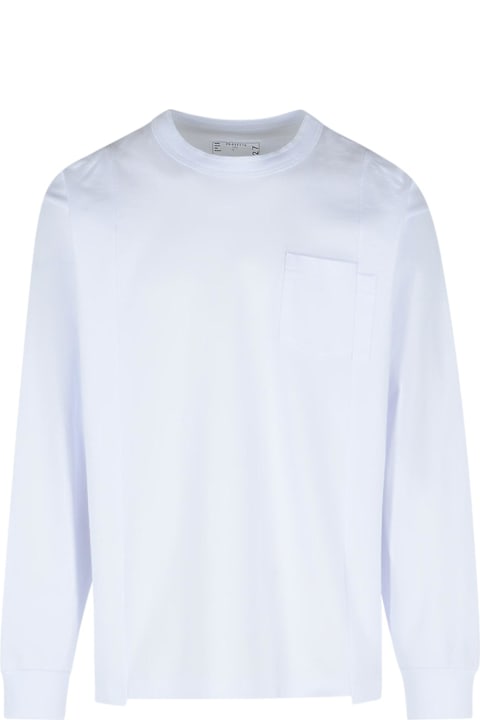 Sacai for Men Sacai White Cotton T-shirt