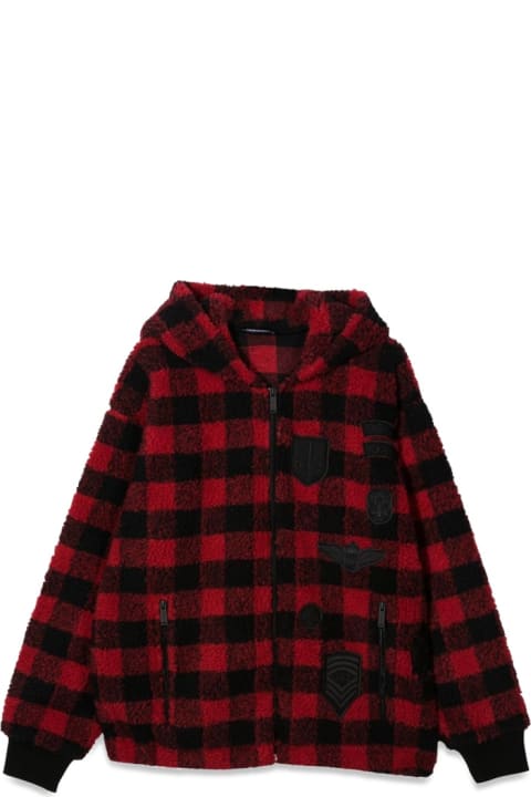 Dsquared2 Sweaters & Sweatshirts for Boys Dsquared2 Plaid Hoodie