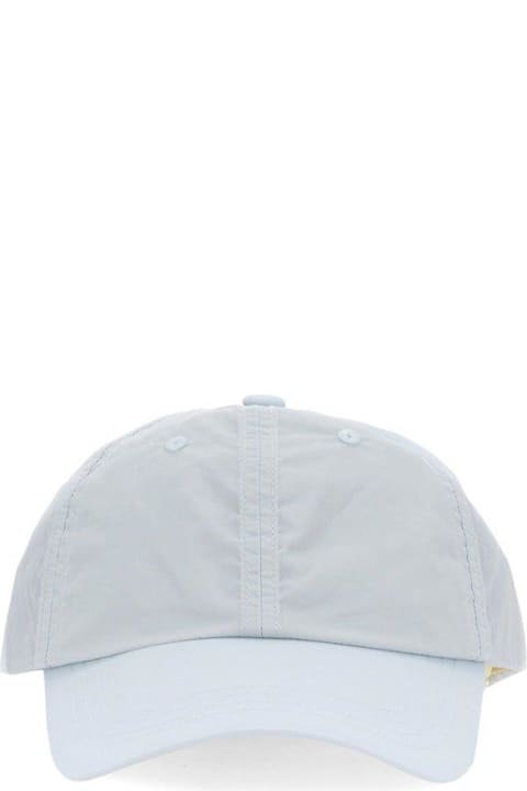 Hats for Men Acne Studios Logo Patch Baseball Cap