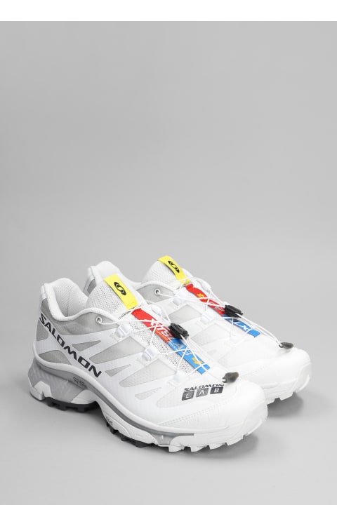 Homeware Salomon Xt-4 Og Sneakers In White Synthetic Fibers