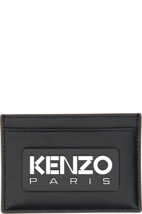 Kenzo Wallets for Men Kenzo Card Holder With Logo