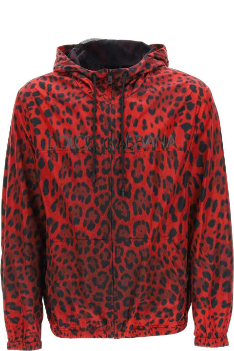 Coats & Jackets for Men Dolce & Gabbana Jacket With Animal Print