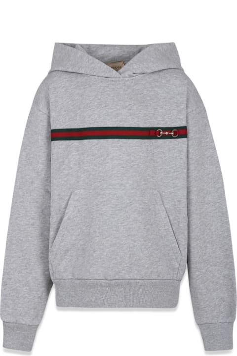 Fashion for Girls Gucci J L/s Sweatshirt/ Light Grey Mel/ Mix