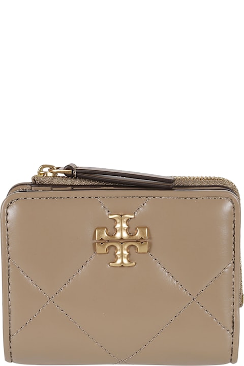 Tory Burch محافظ لـ السيدات Tory Burch Quilted Buttoned Wallet