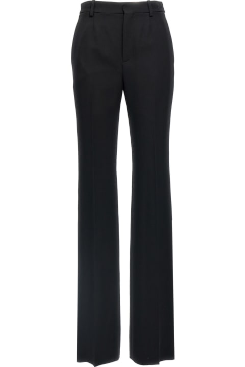 Saint Laurent Pants & Shorts for Women Saint Laurent Tuxedo Pants