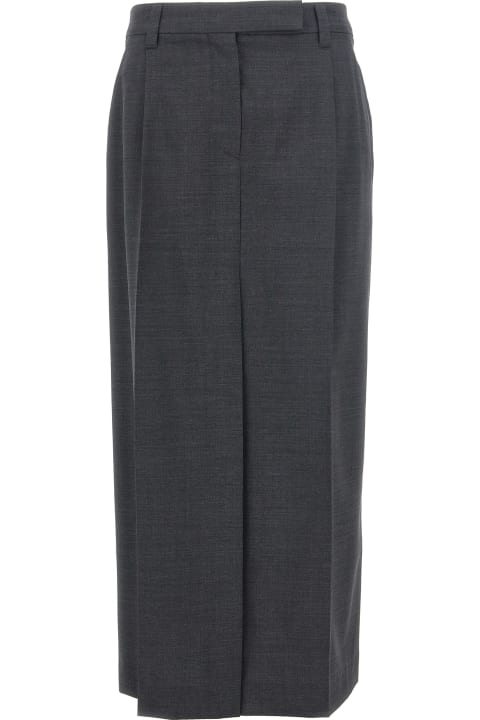 Fashion for Women Brunello Cucinelli Long Pence Skirt