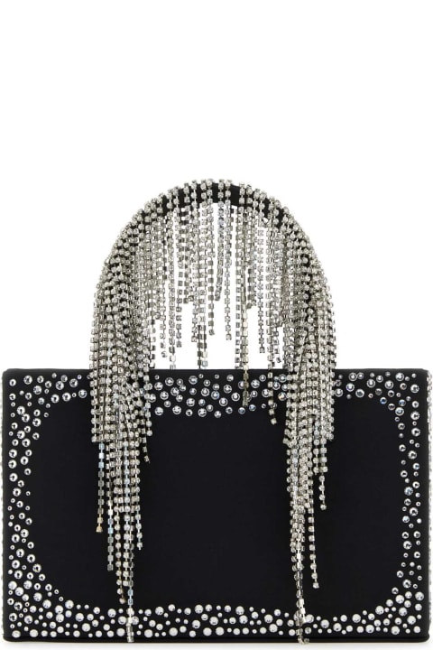 Kara for Women Kara Black Nappa Leather Handbag