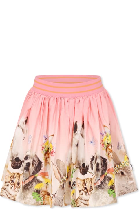 Homeware Molo Pink Pleated Skirt