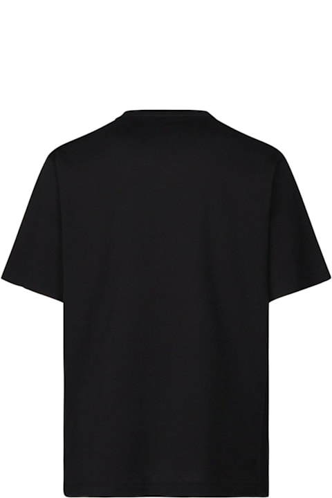 Topwear for Men Dolce & Gabbana Logo Embroidered Crewneck T-shirt
