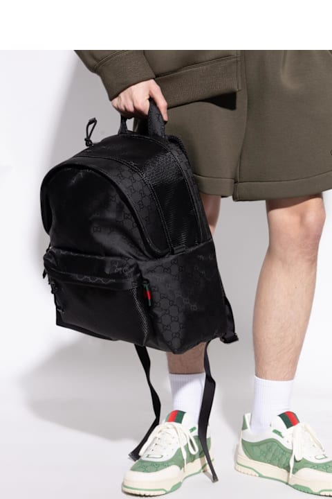 Backpacks for Men Gucci Gucci Backpack With Gg Pattern