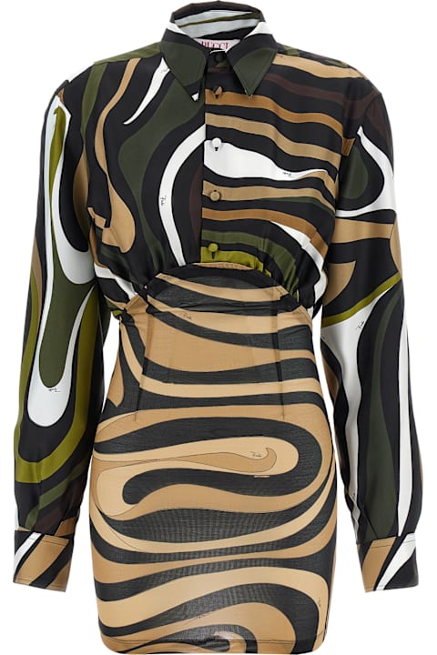Pucci فساتين لـ السيدات Pucci Marble Dress