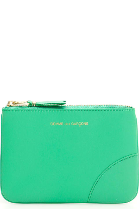Comme des Garçons Wallet Bags for Men Comme des Garçons Wallet Color Block Pouch