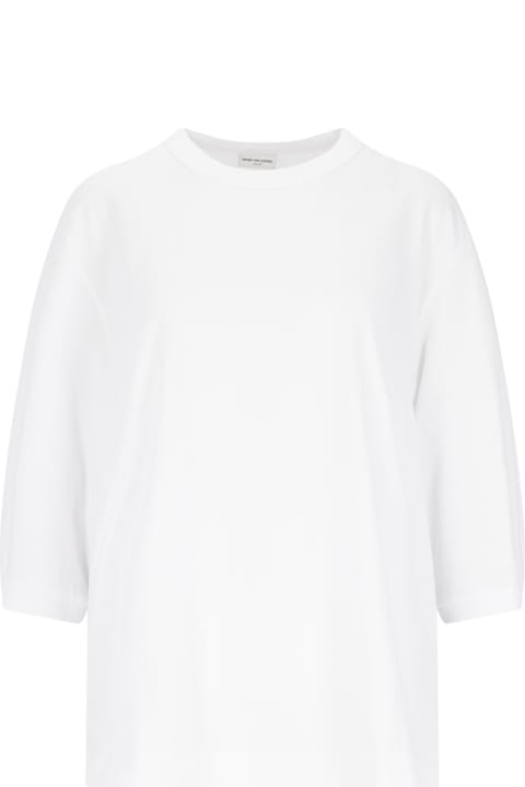 Dries Van Noten Women Dries Van Noten Balloon Sleeve T-shirt