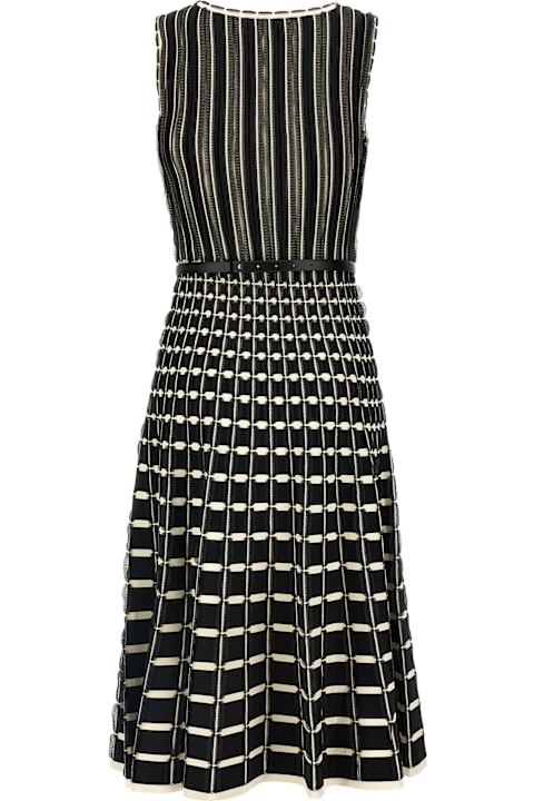 Dresses for Women Elisabetta Franchi Belted Knitted Dress
