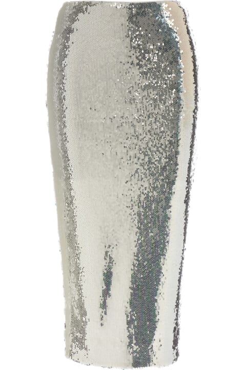 Rotate by Birger Christensen Clothing for Women Rotate by Birger Christensen Sequin Midi Skirt