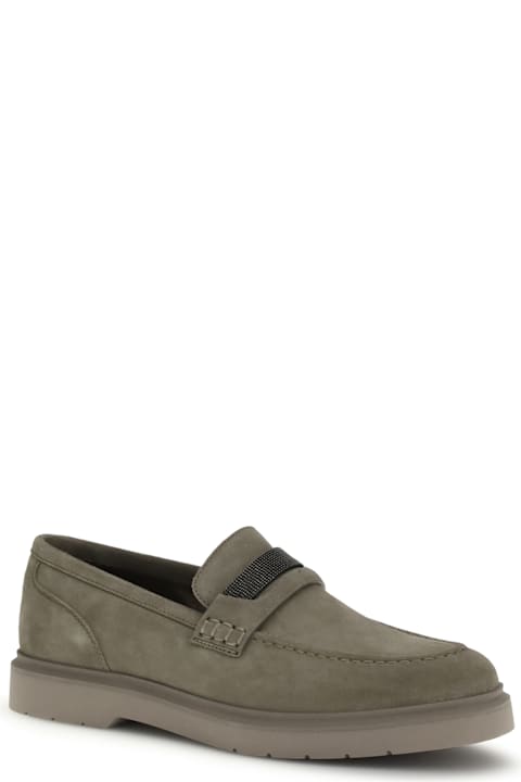 Brunello Cucinelli Leather Loafers