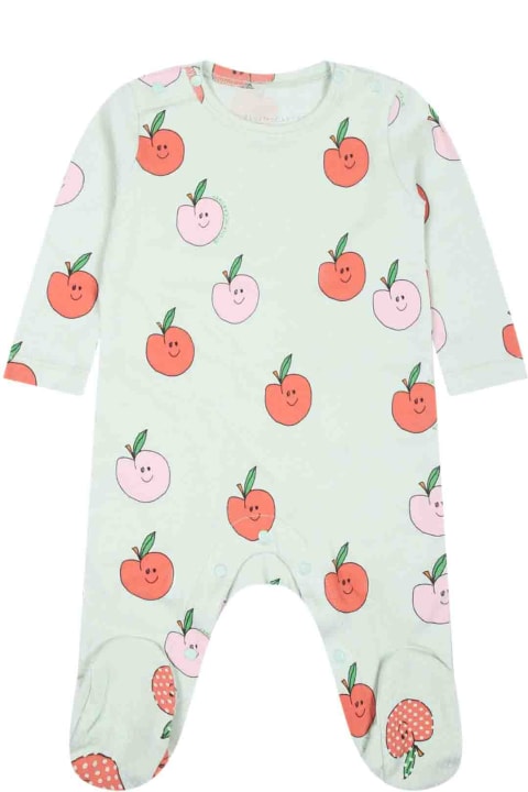 Bodysuits & Sets for Baby Boys Stella McCartney Kids Multicolor Set For Baby Girl With Apple