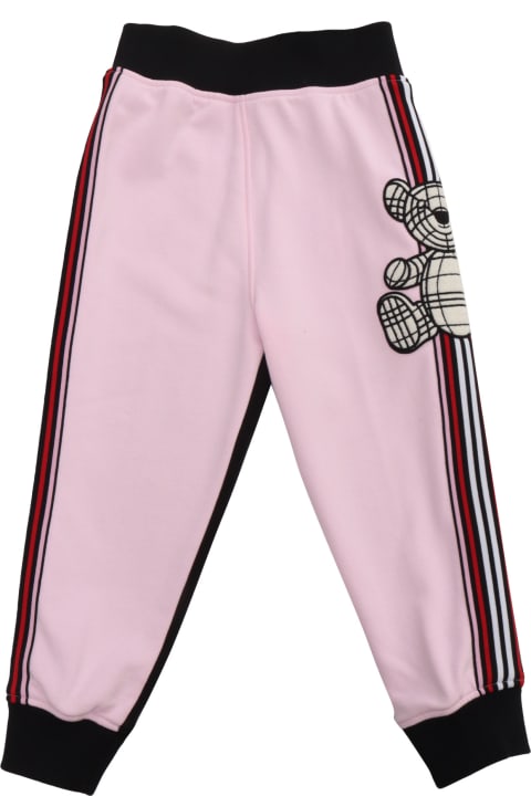 Bottoms for Girls Burberry Pink Burberry Joggers