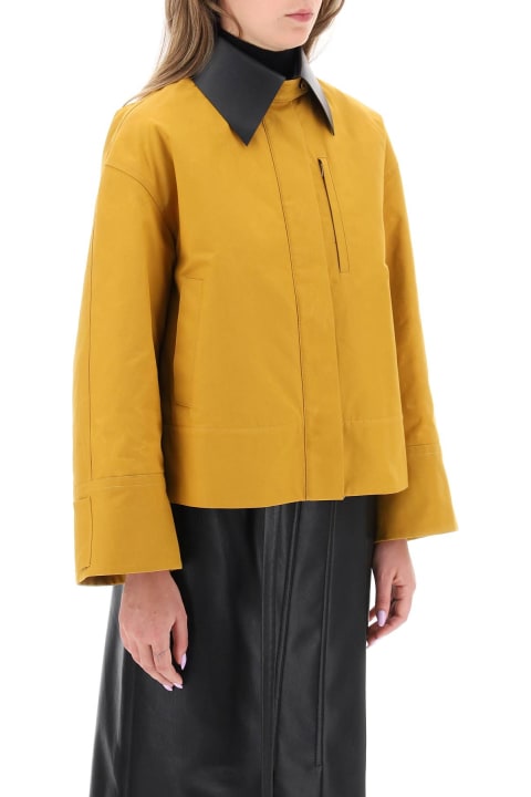 Jil Sander Coats & Jackets for Women Jil Sander Jacket With Leather Collar