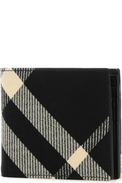 Burberry Accessories for Women Burberry Embroidered Canvas Wallet