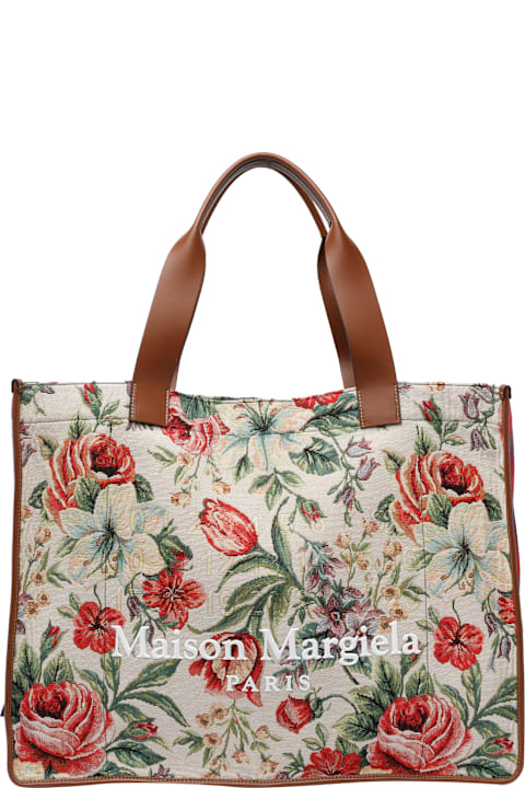 Maison Margiela Large Logo Cabas Shopping Bag | italist