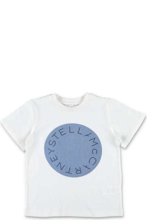 Topwear for Girls Stella McCartney Kids Circular Logo T-shirt