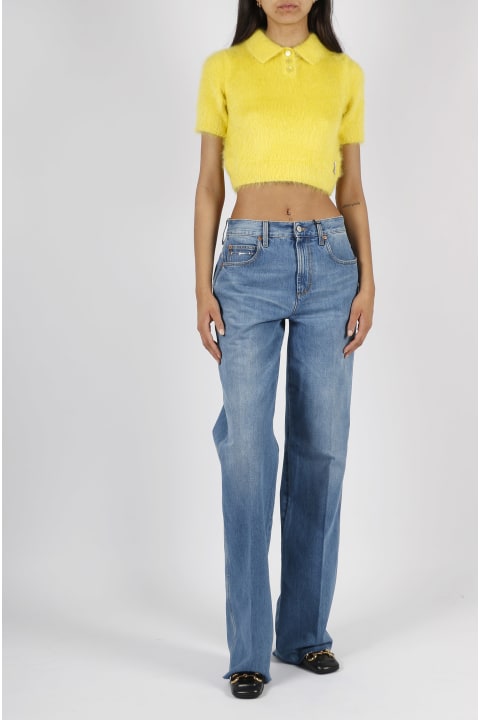 Jeans for Women Gucci Denim Pant